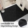 COSY HOMEER Door Mats Indoor, 50 x 80cm, Dirt Trapper Mat Absorbent Non-Slip Low Profile Doormat for Entrance, Inside, Kitchen, Machine Washable