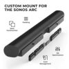 humancentric Wall Mount Compatible With Sonos Arc Sound Bar (Black), Floating Style Mounting Bracket Compatible With Sonos Arc Wall Mount, Soundb