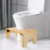 Toilet Stool,Squatty Potty Poop Stool for Bathroom, omlcines Foldable Potty Stool for Adults, Portable Squat Potty Stool with Non-Slip Mat for Ad