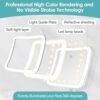 B Beauty Planet Magnifying Mirror with Light,20x Magnifying Lighted Makeup Mirror with Touch Control and Suction Cup,Rechargeable,360° Rotation,B