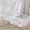 BVDSG Nordic Window Economical Multi-functional Small Apartment Bedroom Dressing Table Simple Dressing Table