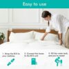 Adamson B10 Bed Cooling System - New 2023-100% Cotton Cooling Mattress Topper for Night Sweats - Water Bed Cooler Ideal for Hot Sleepers Twin - 7