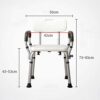 Bath Stools,Old Man Shower Chair Bathroom Bath Stool Pregnant Women Disabled Slip Stool