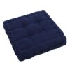 ASDF Garden Furniture Pad, Outdoor/indoor Water Thicken 2 Seater Bench And Patio Furniture Pad Cushion 55x55cm red-3
