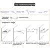 Stylish Simplicity Ceiling Wall Stylish Simplicity Wine Rack Simple Modern Living Room Display Household Goblet Rack Kitchen Cutlery Storage Bott