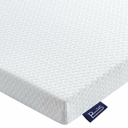 BedStory Memory Foam Mattress Topper King Size Bed, 40D High-Density King Size Mattress Topper for Back Pain with Removable Zipped Cover, Hypoall