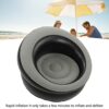 ASHATA Inflatable Leisure Sofa, Simple Sofa Flocking Couch, Inflatable Chair Ergonomic Design Air Chaise Lounge Portable Blow Up Sofa, for Room B