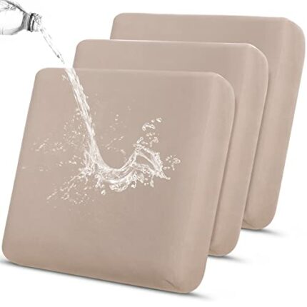 YISUN Waterproof Couch Cushion Covers, Stretch Sofa Cushion Covers, Sofa Cushion Covers Replacement Stretch Sofa Covers, Furniture Protector Seat
