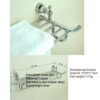 HIGOH Towel Racks,Bathroom Towel Rack Wall Mounted Towel Holder,Towel Rail Towel Holder,Bathroom Accessories Copper Towel Rack,Bathroom Hardware