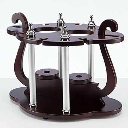 ZYZMH Creative Wine Holder Household Wooden Wine Rack Whisky Champagne Bottle Holder Home Whisky Bottle Shelf