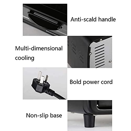 QUIM Small Mini Electric Oven Digital Convection Oven, Microwave Oven, Oven, Multi-function Fully Automatic Convection Toaster Oven,