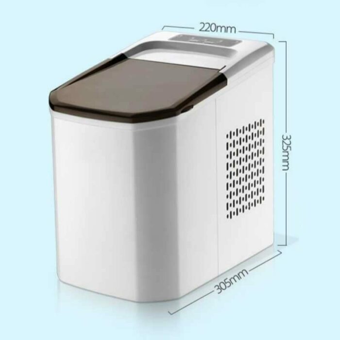 ZBJHY Automatic Ice Maker Commercial Mini Bullet Round Ice Cube Block Making Machine small bar Milk Tea shop