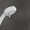 Triton SFXLAR3POSWH 3 Spray Pattern Shower Head, White
