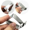 8pcs Outdoor Tablecloth Clips, Flexible Adjustable Stainless Steel Tablecloth Holders for Outside Tables, Table Cloth Clips for Restaurant Picnic