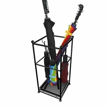 WALNUTA Umbrella Stand Holder,Umbrella Rack for Home and Office Deco,Entryway Storage for Canes Walking Sticks Umbrellas