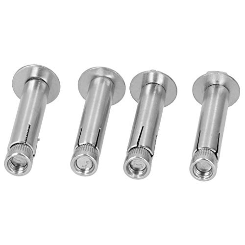 Fixing Hanger, 500kg Bearing Range Durable Silver Anti‑Rust Ceiling Mount Hook, Stainless Steel for Hanging Chair Outdoor Swing(DG-08)