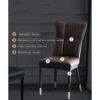 dining chair Kitchen Dining Room Furniture Chairs Modern Dining Chairs Set Of 6 Kitchen Living Room Side Chairs with Soft PU Leather Cushion Seat