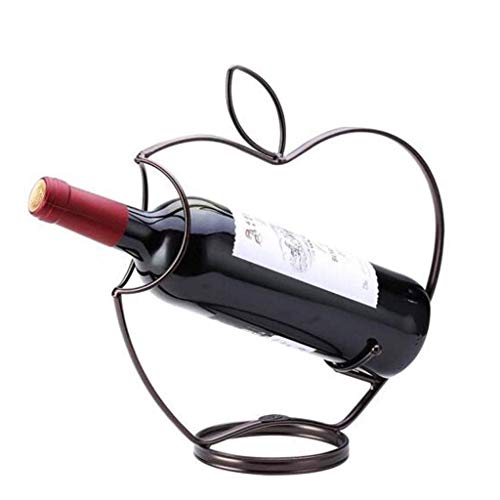 DLOETT Wine Rack - Display Rack Wine Cabinet Bottle Rack Creative Bronze Home Wine Rack