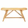 Baxton Studio Bench, Rattan, Natural Brown, One Size