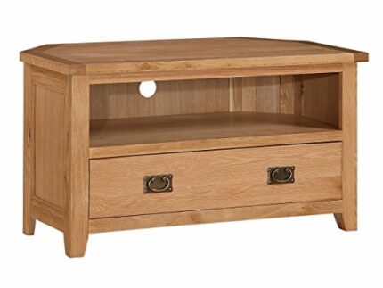 Heartlands Furniture Stirling TV Unit Corner, oak