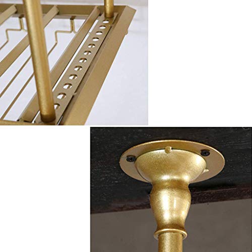 MiroDo Hanging Wine Holder/Wall Mounted Wine Bottle Rack/Wall-Mounted Wine Rack/Floating Wine Shelf/Wall Mount Bottle Holder Glass Rack/Storage f