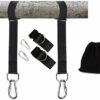 CACTIYE Set of 2 Hammock Straps2 Tree Swing Straps Hanging Kit， Perfect for Hammock Hanging Kit Straps，5ft Extra Long Straps Strap with Safer Loc