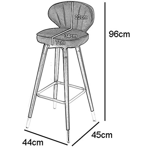 DINGZZ Bar Stools Adjustable Lifting Chair for Home Restaurant Beauty Tattoo Stool Creative Minimalist Barstools