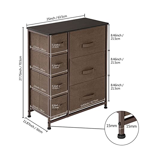 N/A Folding Storage Cabinet Non-woven Fabric Closet Multi-layer Drawer Bedroom Furniture Bedroom Furniture Clothing Organizer