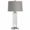 Hill 1975 Roma Glass Table Lamp, Metal, Mixed, one