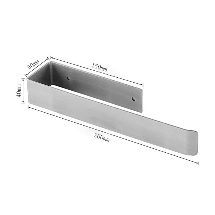 YUET Towel Rail Hand Towel Ring Holder Bar,Strong Self Adhesive Stick on Wall,Or Wall Mounted,Bathroom Holders Rod For Bathrooms Kitchen Dish Clo