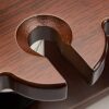 NEOCHY Countertop Rustic Wine Rack，Wine Display Storage Wine Rack Wine Storage European Grape Wine Glass Rack