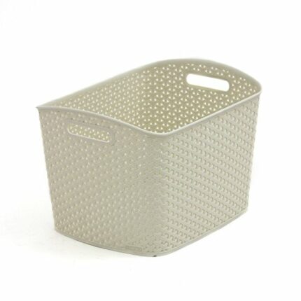 CURVER Cream XL size EMILY BOX MY STYLE rattan style 28 ltr