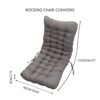 Yoyakie Sun Lounger Cushions Only, Thick Recliner Cushion Rocking Chair Cushion High Back Garden Chair Cushions Replacement Seat Pads for Garden