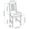Ikea STEFAN chair, brown-black