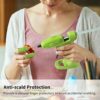 Cordless Hot Met Glue Gun - Mini Hot Glue Gun USB Rechargeable with 2600mAh Lithium Battery 30pcs Glue Sticks(7x140mm) for DIY Arts Crafts Gift H