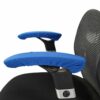 Vikye Chair Arm Covers, Chair Arm Protector Made of 92% Polyester and 8% Spandex Suitable for Most of Office Chairs(Blue)