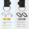 BlueFire Tree Swing Straps, 316cm Extra Long Hammock Tree Straps With 2 Heavy Duty Safety Lock Carabiner Hooks & D-rings, Perfect for Hammock Han
