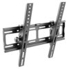RICOO TV Wall Bracket Mount tilt and flat approx 32-65 Inch LED LCD OLED Screens R09 Universal for VESA 200x200-400x400 Black