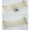 HIGOH Towel Racks,Bathroom Towel Rack Wall Mounted Towel Holder,Bathroom Accessory Towel Rack,Towel Holder,Bathroom Shelf Holder Bath Hardware wi