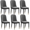 Kitchen Dining Room Furniture Chairs Kitchen Dining Chair for Living Room Bedroom Computer Chair Modern Simplicity Backrest Chair Leather Office