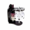 NEOCHY Retro Wine Rack Goblet Wine Cup Holder Bar Wine Bottle Display Rack Home Decoration Craft Supplies