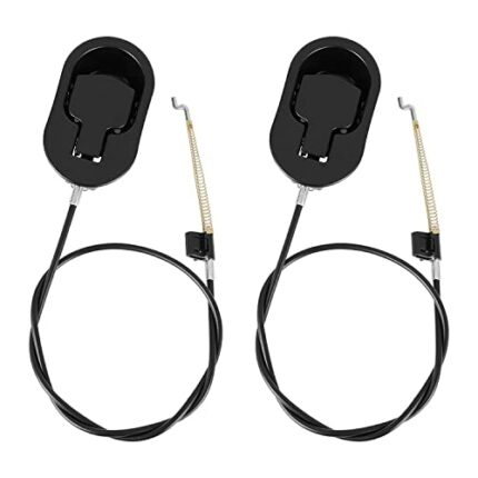 Spring.Rd 2 Pack Set Recliner Replacement Parts, Durable Recliner Release Pull Handle with Recliner Pull Cable Repair Replacement Part Compatible