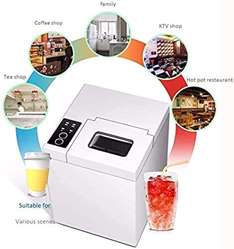 Ice Maker Machine Countertop Full Automatic Ce Cube Maker Machine Smart Button Control For Home Office Party And Bar