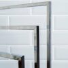 Bath Vida Three Tier Towel Holder Freestanding Bathroom Chrome Rail Rack
