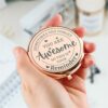 Sometimes You Forget You Are Awesome Gifts Rose Gold Travel Compact Makeup Mirror Inspirational Graduation Birthday Christmas Goodbye Retirement