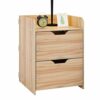 CZDYUF Bedside tables bedside table cupboard bedside table stackable side table coffee table end wood table storage table shelves pedestal econom