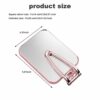 ZHOUBINGBING Mirror Sets Magnifying Makeup Mirror Double Sided Travel Handheld Or Stand Mirror Foldable Makeup Mirrors For Makeup Application Twe