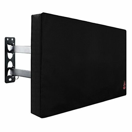 Outdoor TV Cover 70 to 75 inches, Bottom Seal, Waterproof and Weatherproof, Fits Up to 68W x 42H inches