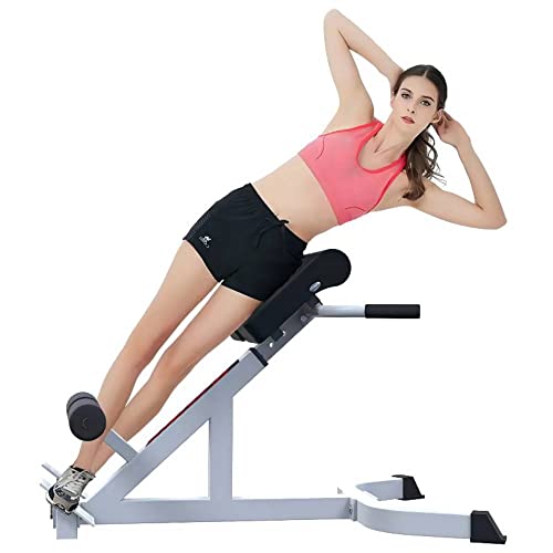 ComMax Roman Chair Back Hyperextension Bench Machine Adjustable Back Exercise Strength Training Equipment