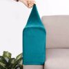 BESPORTBLE Couch Arm Protectors Elastic Cover 2Pcs Polyester Sofa Armrest Cover Stretch Elastic Armrest Protector Slipcover Couch Armchair Cover